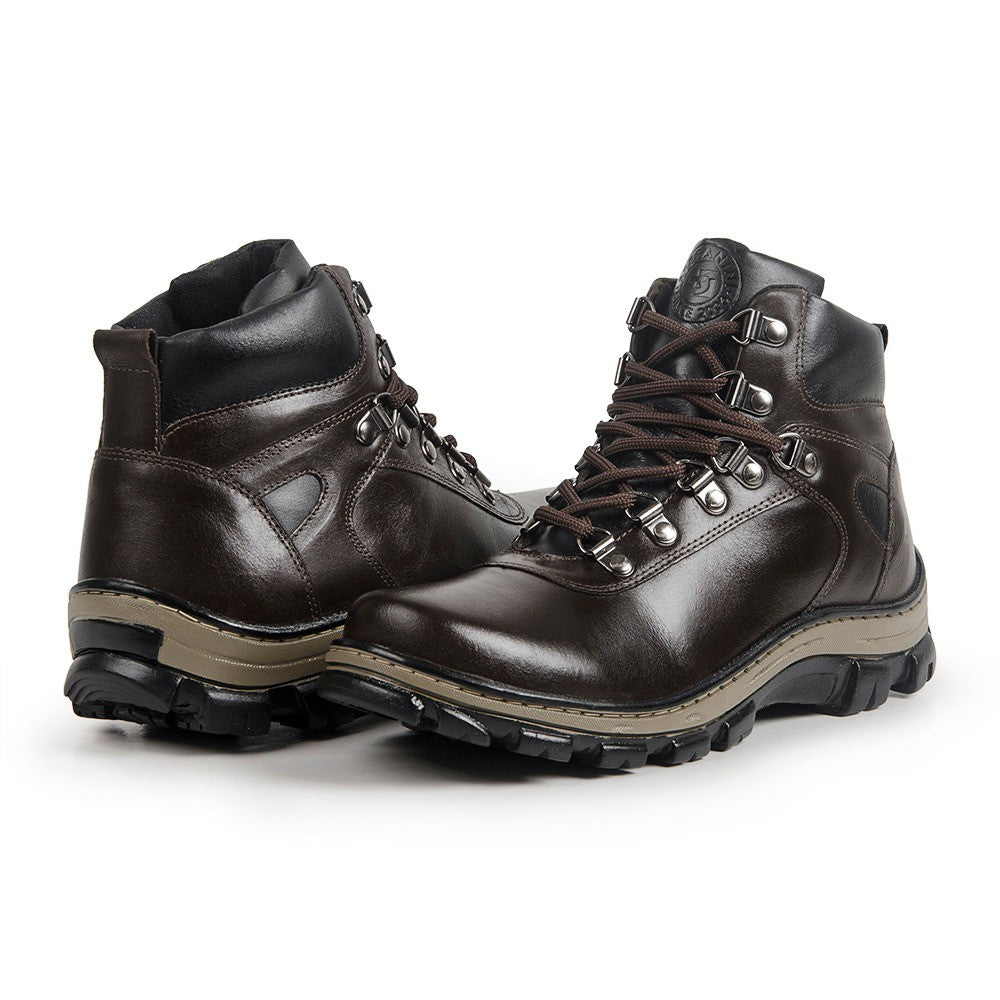 Bota Masculina de Couro Legítimo - Rei da Bota