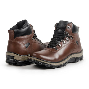 Bota Masculina de Couro Legítimo - Rei da Bota
