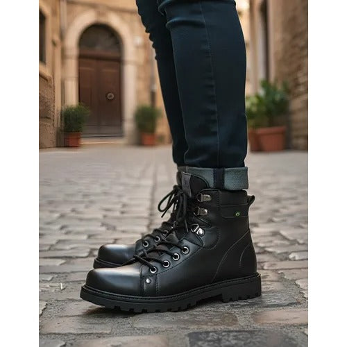 Bota Militar Coturno Masculino - Rei da Bota