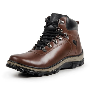Bota Masculina de Couro Legítimo - Rei da Bota
